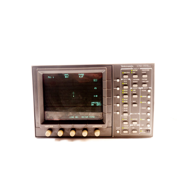 Tektronix 1761 Monitor Waveform/Vectorscope PAL — Broadcast Profesional