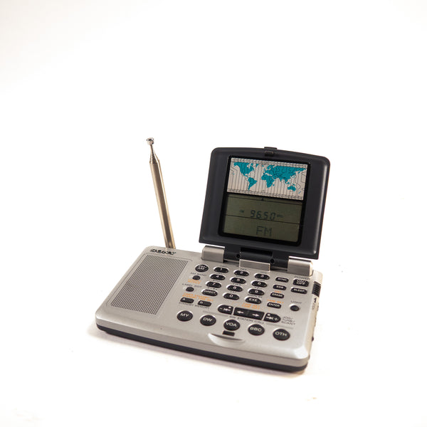 Sony ICF-SW07 Weltband FM/KW/MW/LW Empfänger — Komplett mit Zubehör