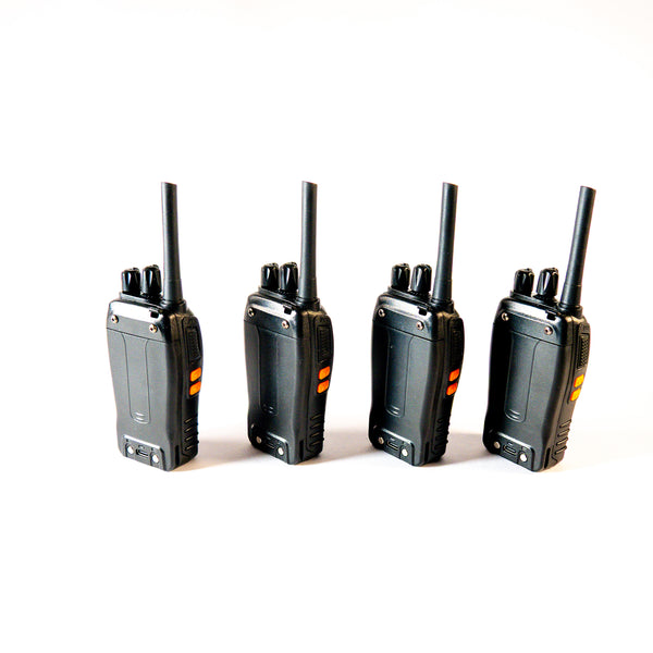 Baofeng BF-88E – Set de 4 Talkies-Walkies PMR446 + Accessoires – Occasion
