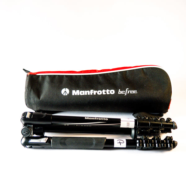 Manfrotto BeFree Advanced MKBFRLA4BK-BH – Trépied Voyage Aluminium + Housse – Occasion