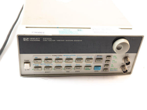 Generatore di funzioni HP Hewlett Packard 33120A 15MHz - Testato e funzionante