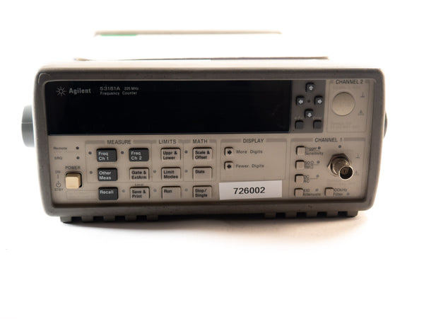 Agilent 53181A 225MHz frequentieteller - getest werkend