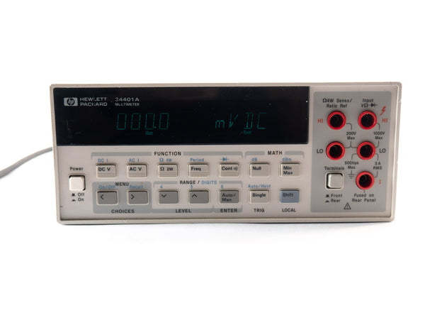 HP Hewlett Packard 34401A multimeter - getest werkend