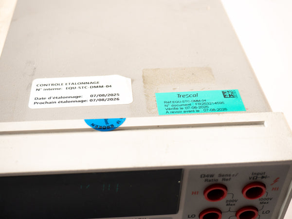 HP Hewlett Packard 34401A multimeter - getest werkend