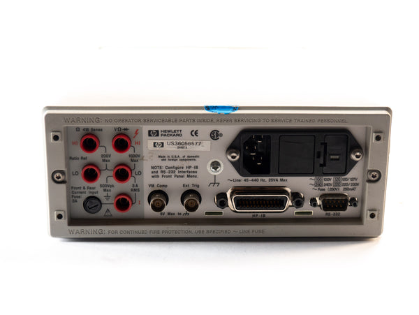 HP Hewlett Packard 34401A multimeter - getest werkend