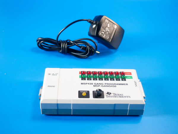 Programmateur Texas Instruments MSP-GANG430 (MSP430 Gang Programmer) - Testé OK, avec alimentation