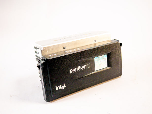Processeur Intel Pentium II 350 MHz SL2U3 (Slot 1) avec dissipateur - Bon état, testé OK