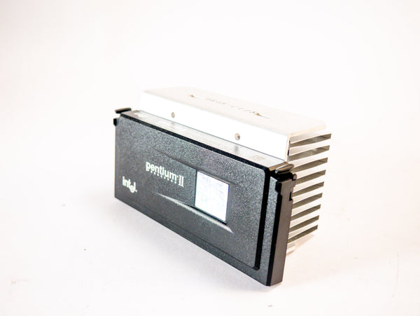 Processeur Intel Pentium II 350 MHz SL2U3 (Slot 1) avec dissipateur - Bon état, testé OK