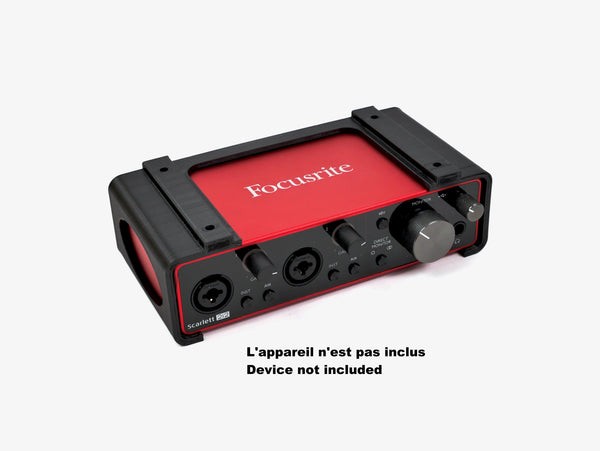 Support de montage sous tablette ou bureau pour Focusrite Scarlett 2i2 4éme Génération