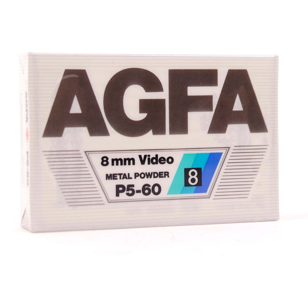 Lot Cassettes Agfa video 8 60 Metal Powder P5-60 - 60 Minutes X10