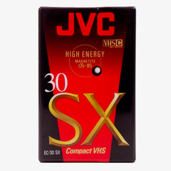 Lot Cassettes JVC 30 SX - VHSC 30 Minutes X10