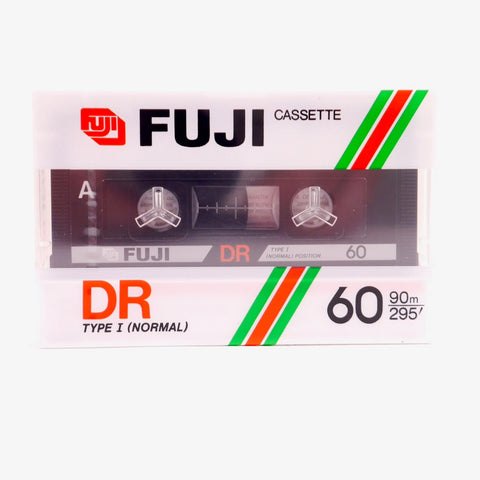 Cassettes FUJI DR 60  C60 60 Minutes - NOS - Position Normal - Type I
